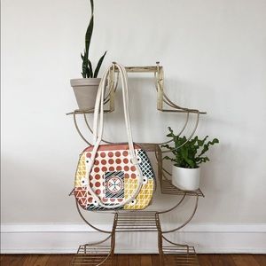 Unbranded Vintage 70s Leather Mod Purse